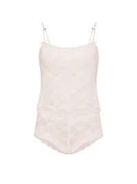 Tease Bow Lace Cami Set