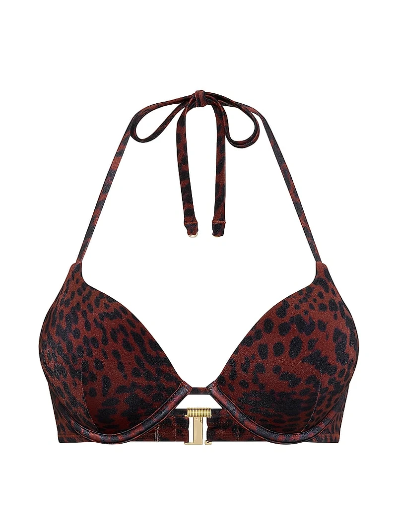 Bombshell Add-2-Cups Rings Push-Up Bikini Top