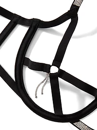 Shine Strappy Open-Cup Balconette Bra