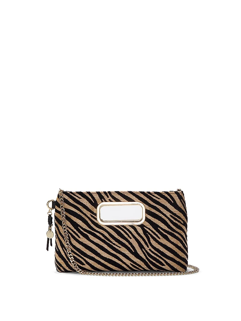 Straw Clutch Crossbody Bag