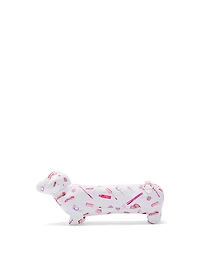 PINK Dog Makeup Brush Bag