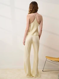 Washable Silk Bias Cami & Pant Pajama Set