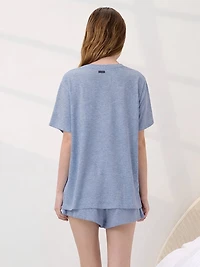 Organic Pima Tee Short Set