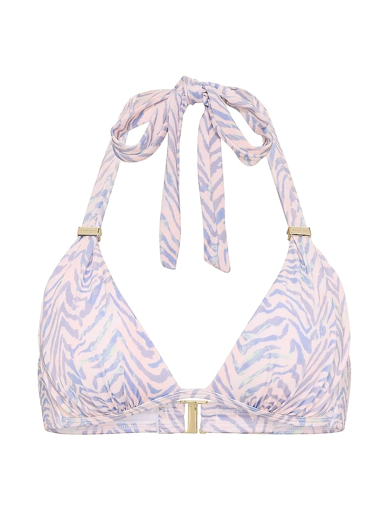 Harlow Halter Push-Up Bikini Top