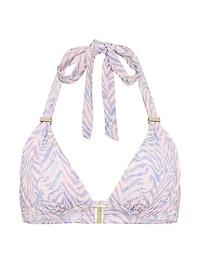 Harlow Halter Push-Up Bikini Top