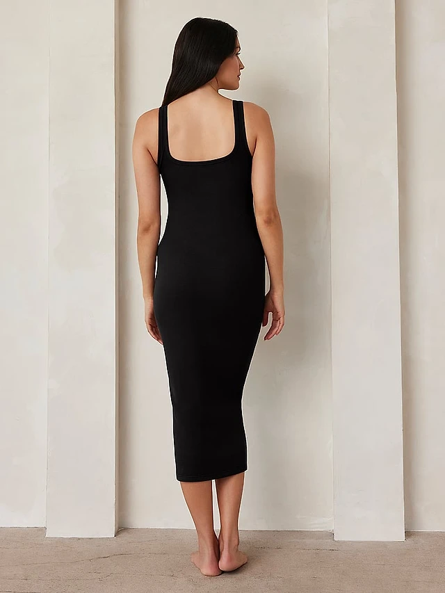 navy blue 3 4 sleeve dress Ever-Pretty Pleated V-Neck 3/4 Sleeves Asymmetrical Hem Cocktail Dress