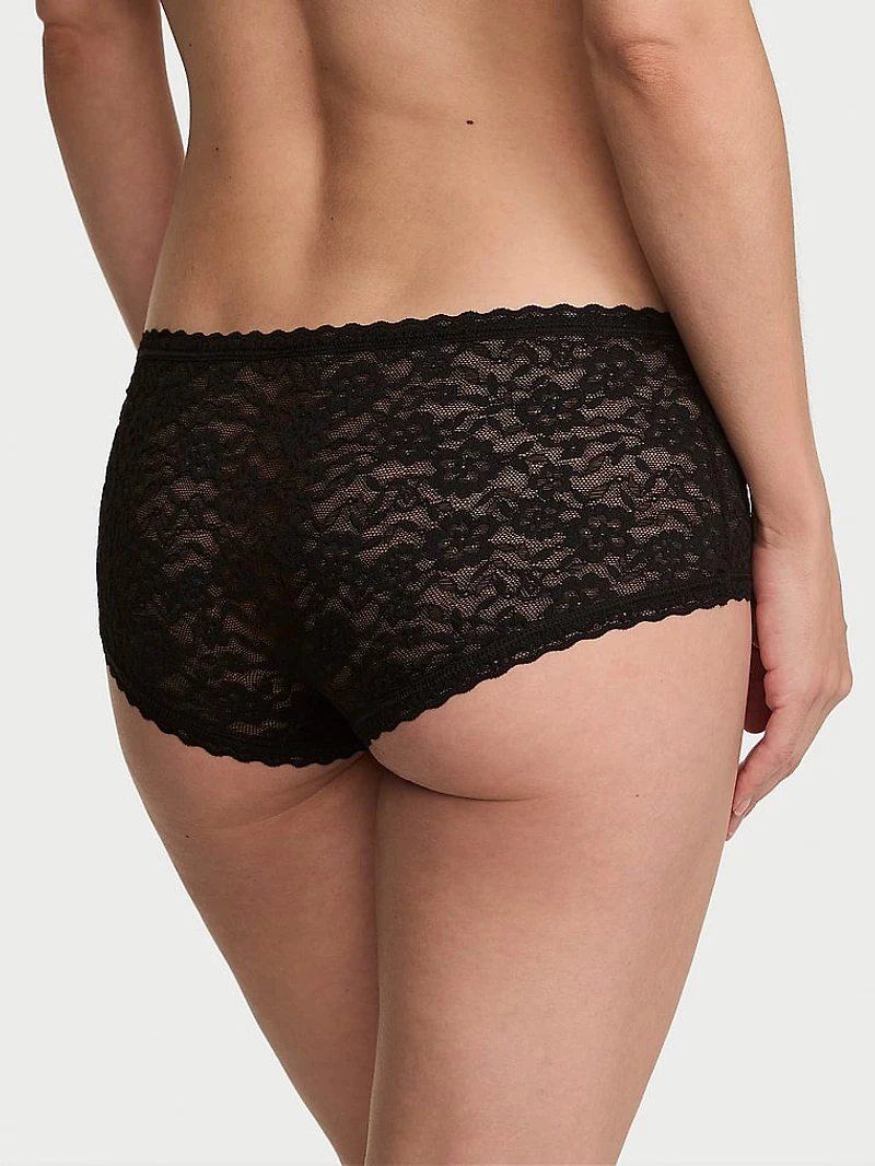Lace Low-Rise Boyshort