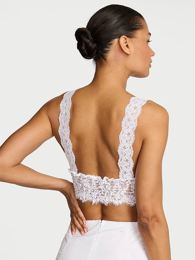 Butterflies Eyelet & Lace Bralette