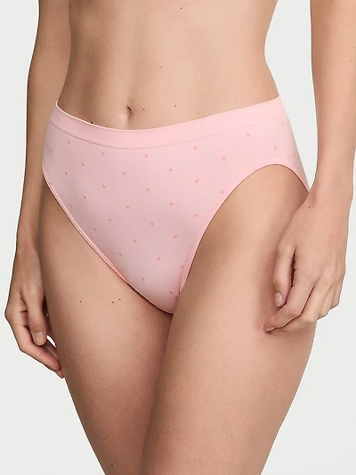 Seamless High-Leg Brief Panty