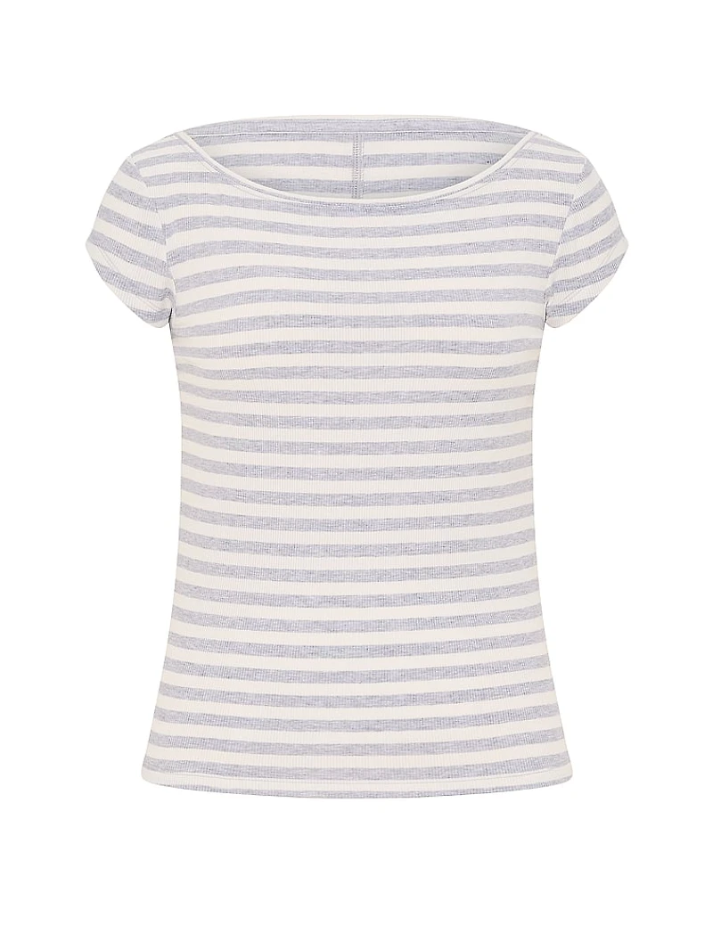 VS Iconic Rib Boatneck Tee