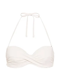 Twist Push-Up Bandeau Bikini Top