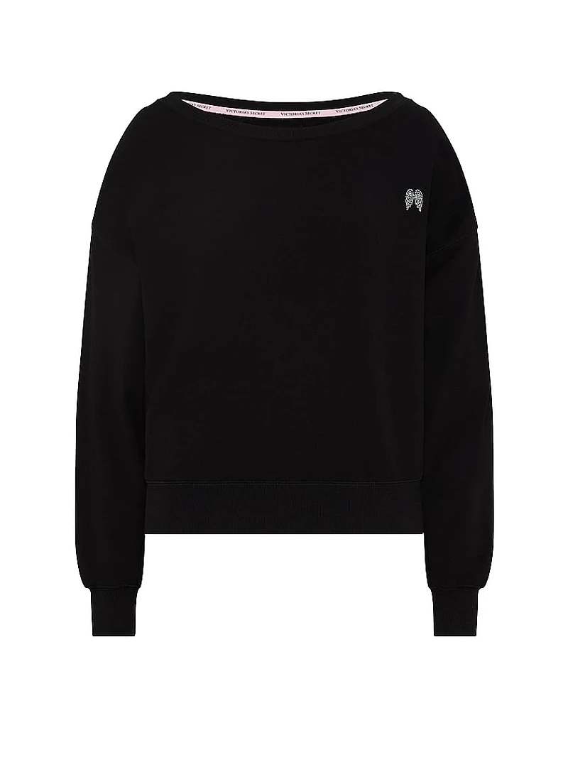 Off-Duty Terry Boatneck Sweatshirt