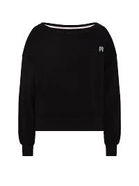 Off-Duty Terry Boatneck Sweatshirt
