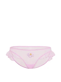 Lace-Trim Bikini Panty