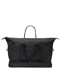 Satin Nylon Travel Duﬄe Bag