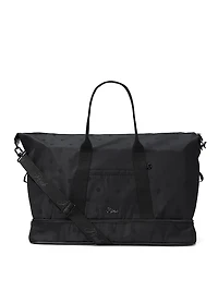 Satin Nylon Travel Duﬄe Bag