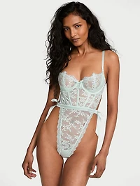 Wicked Unlined Lace Teddy