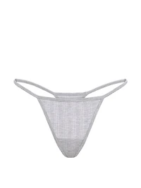 Stretch Cotton V-String Panty