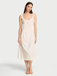 Cotton Dream Midi Nightgown