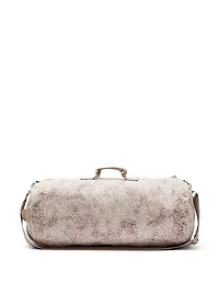 Canvas Rolled Duﬄe Bag