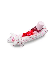 PINK Dog Makeup Brush Bag