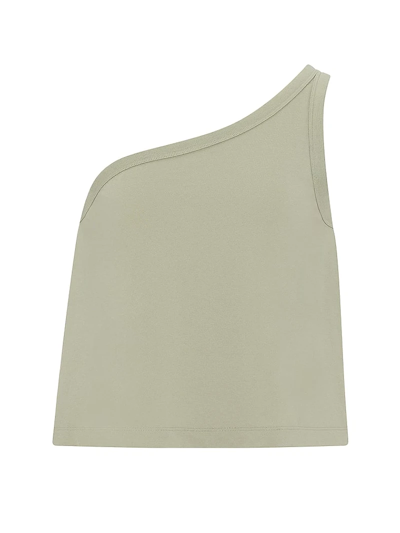 Dream Jersey One-Shoulder Tank Top
