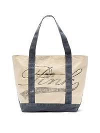PINK by Frankies Bikinis Canvas Tote Bag