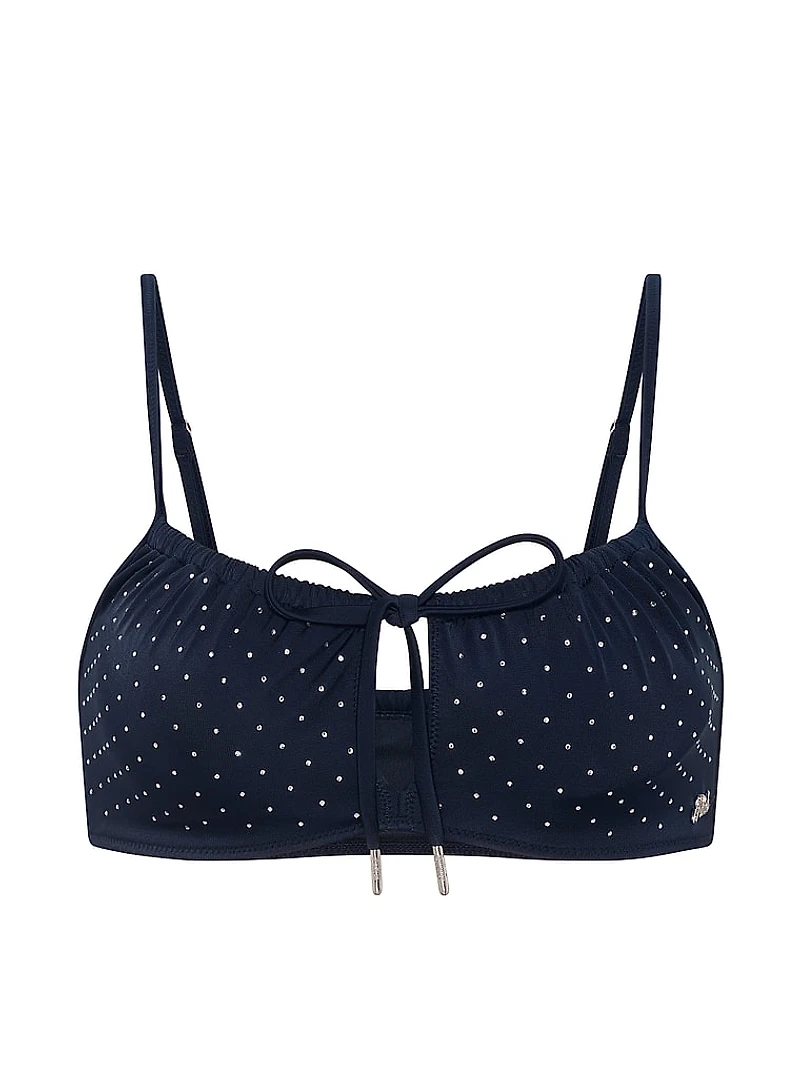 Front-Tie Keyhole Bikini Top