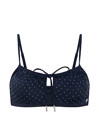 Front-Tie Keyhole Bikini Top