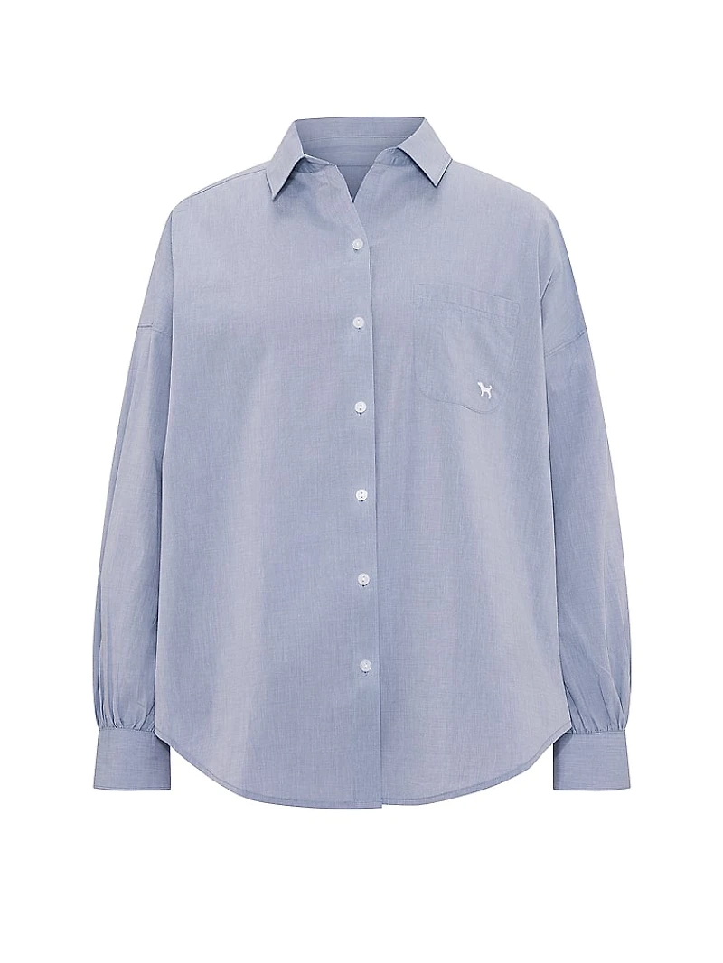 Coastal Cutie Button-Down Sleepshirt