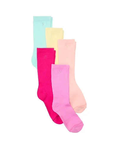 5-Pack Crew Socks Boxed Gift Set