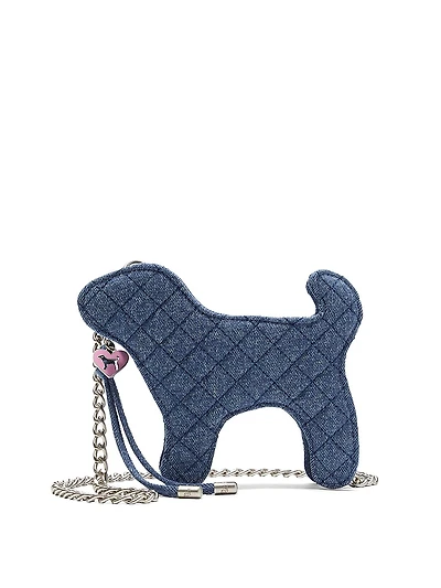 Iconic PINK Dog Shoulder Bag