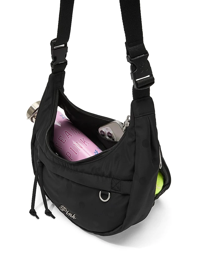 Convertible Nylon Sling Bag