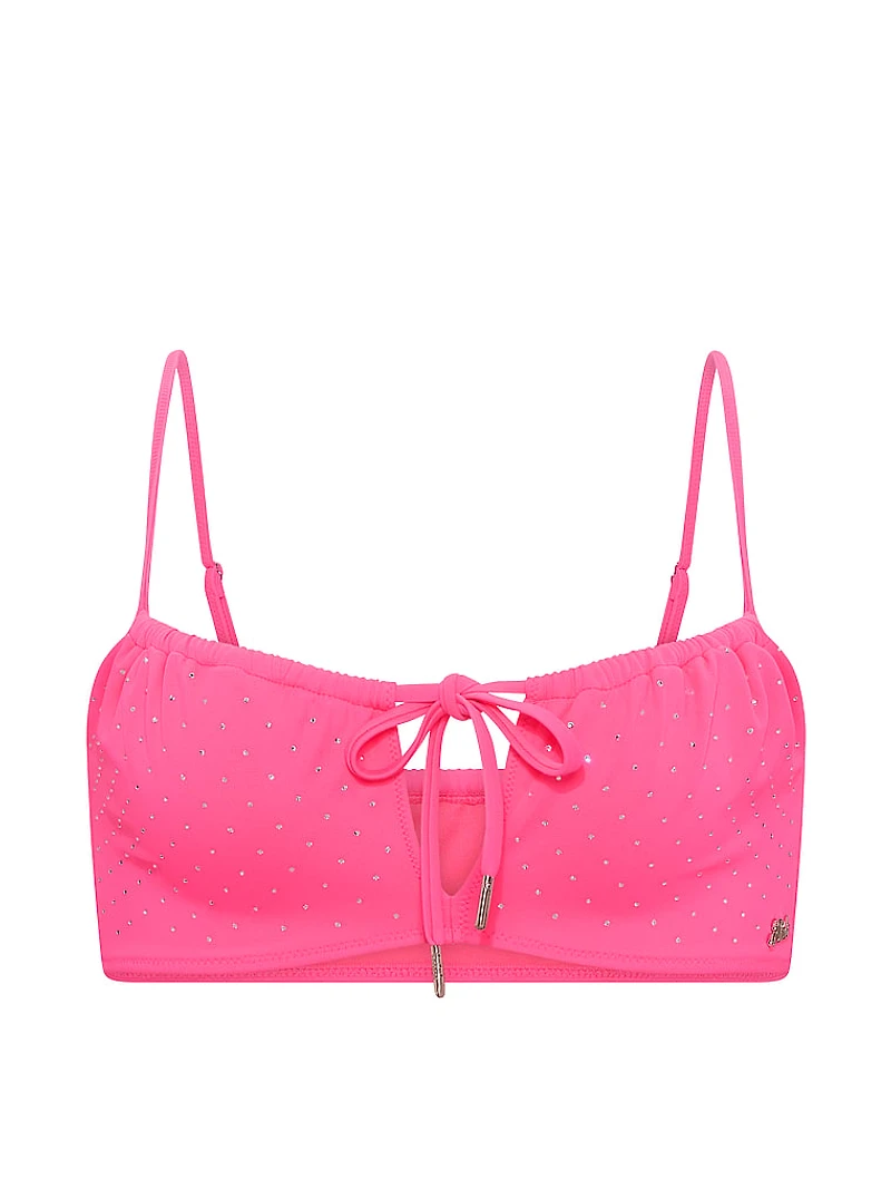 Front-Tie Keyhole Bikini Top
