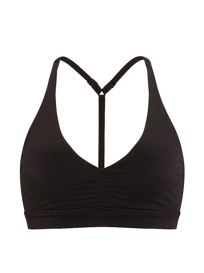 PINK Relay™ Ruched Plunge Sports Bra