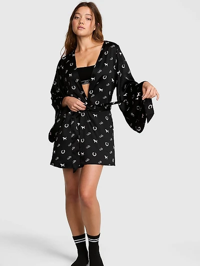 GRWPINK™ Satin Robe