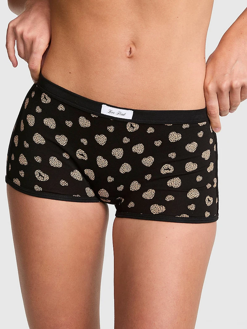 Cotton Dorm Boyshort Panty