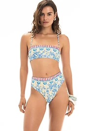 Isla Reversible Bandeau Bikini Top