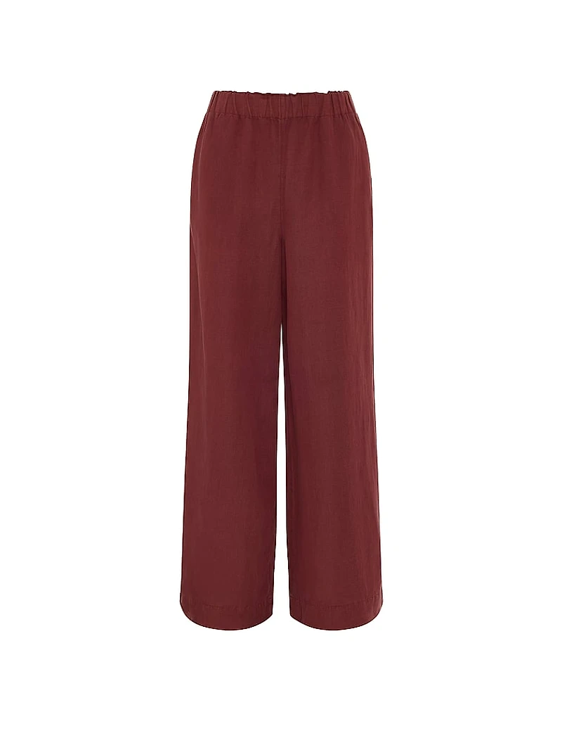 Beachwear Linen Pants