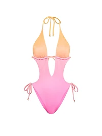 Side-Tie Monokini One-Piece Swimsuit
