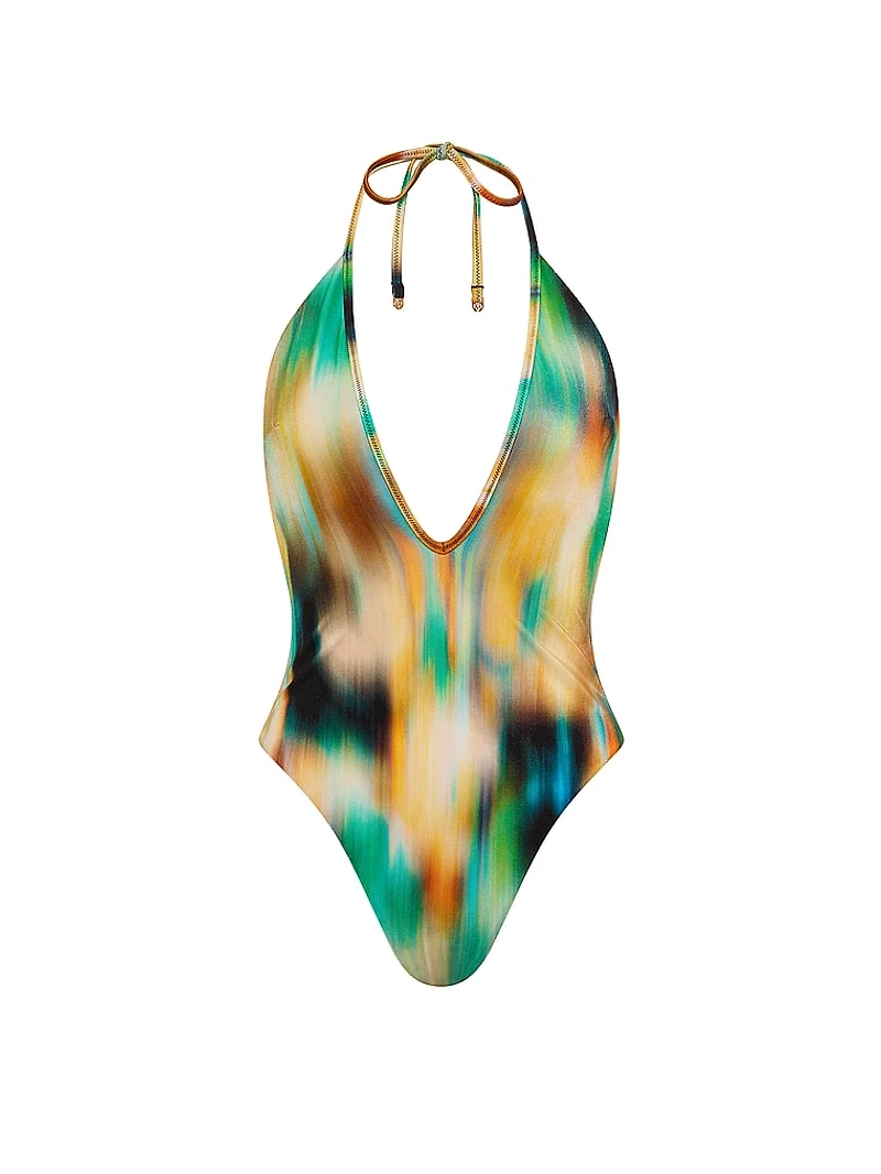 Plunge Brazilian One-Piece Swimsuit