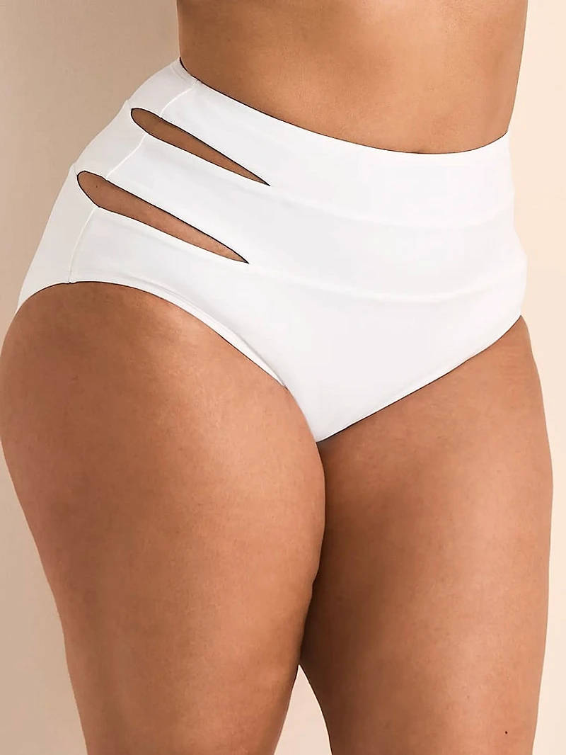 Demi High-Waist Swim Bottom