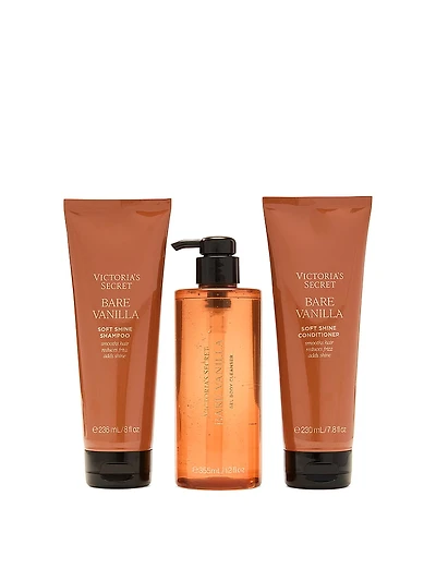 Shower Gift Set ft. Shampoo, Conditioner, & Cleanser