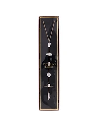 Faux Pearl Drop Necklace