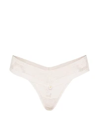 Lace Lace-Up Thong Panty