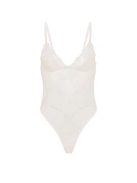Rose Lace Triangle Bodysuit