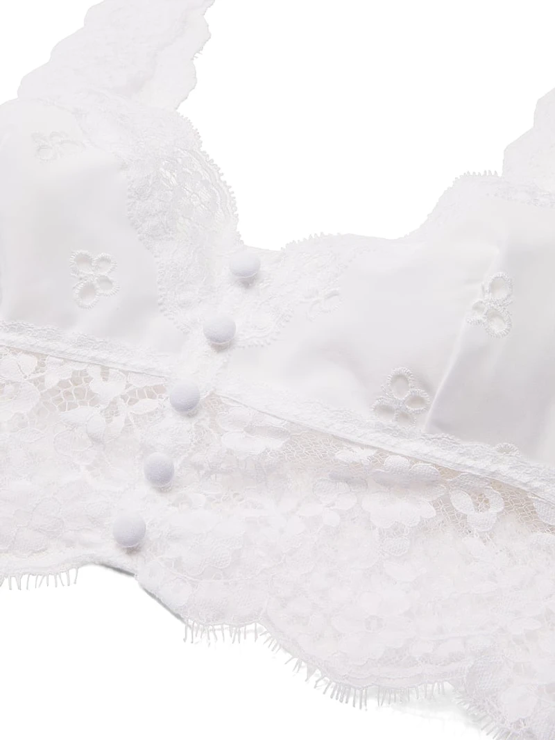 Butterflies Eyelet & Lace Bralette