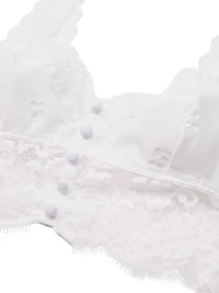 Butterflies Eyelet & Lace Bralette