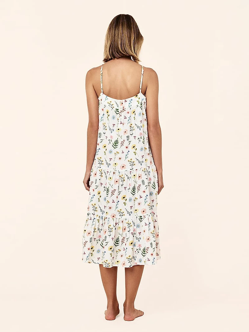 Elodie Strappy Tiered Nightie