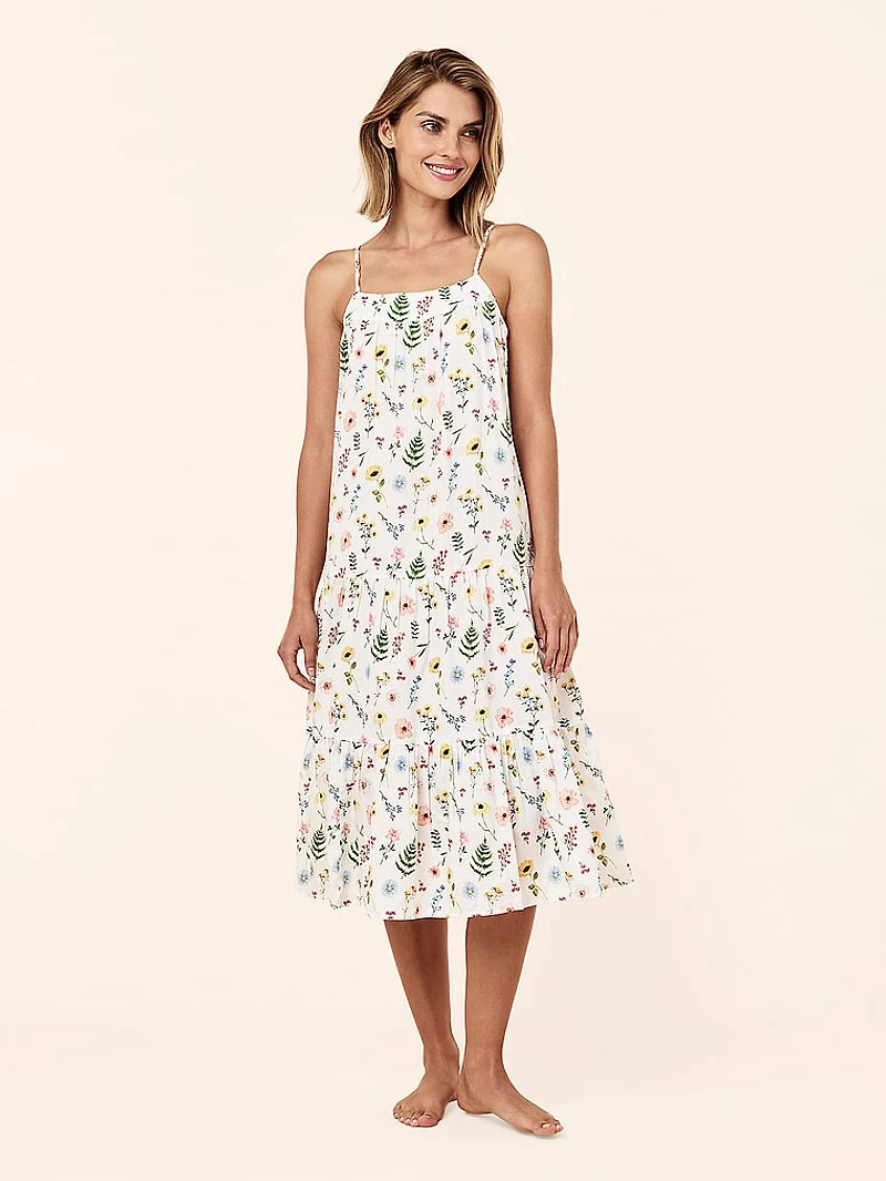 Elodie Strappy Tiered Nightie